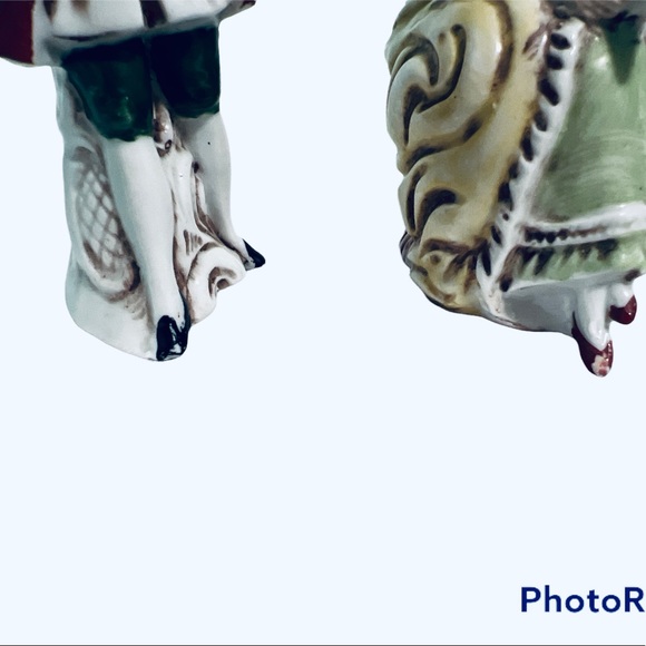 German Other Antique German Porcelain Figurines Couple Marked